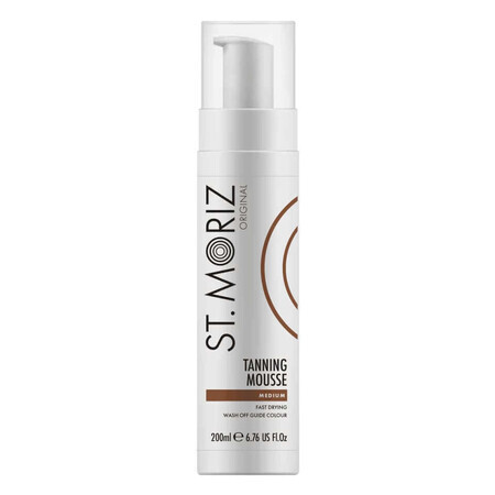 Spuma Autobronzanta Profesionala Bronz Instant St Moriz Medium, 200 ml