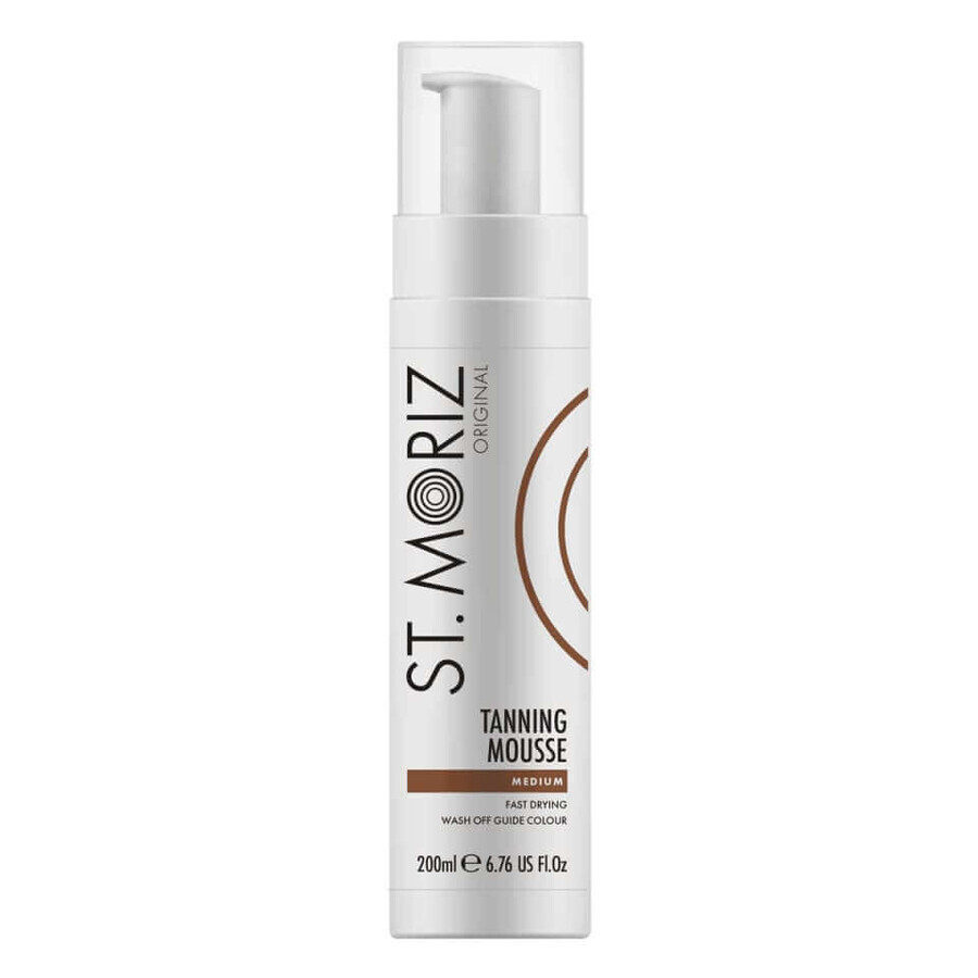 Professioneller Selbstbräunungsschaum Bronz Instant Bronz St Moriz Medium, 200 ml