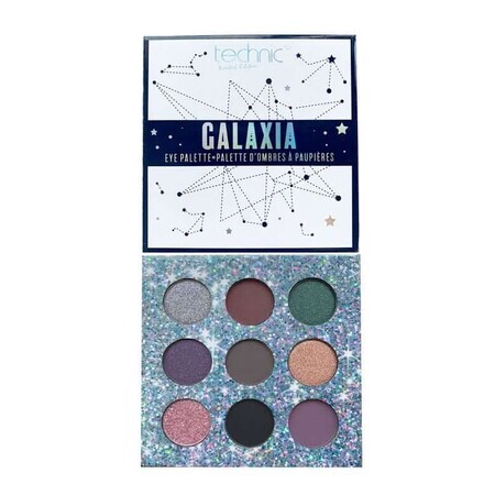 Trusa fard de ochi Technic Galaxia Eye Palette Limited Edition