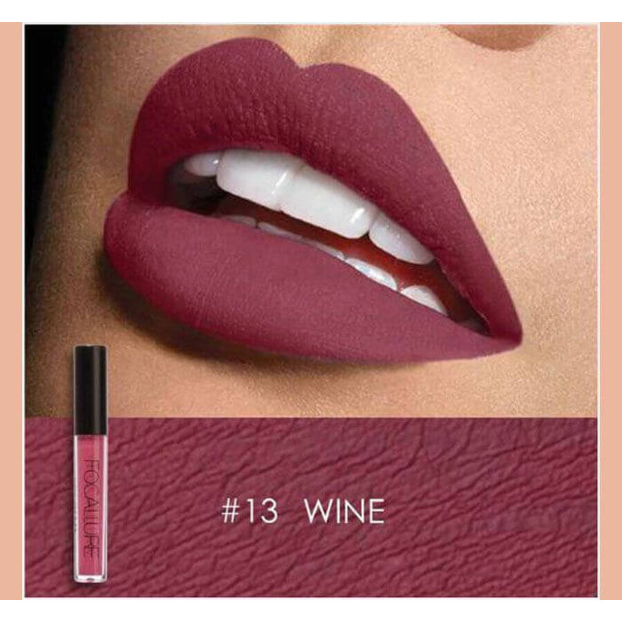 Focallure 13 Wine Matte Liquid Lipstick