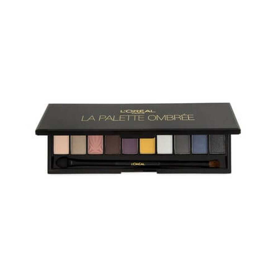 Schminkset 10 Schattierungen Loreal La Palette La Palette Ombree