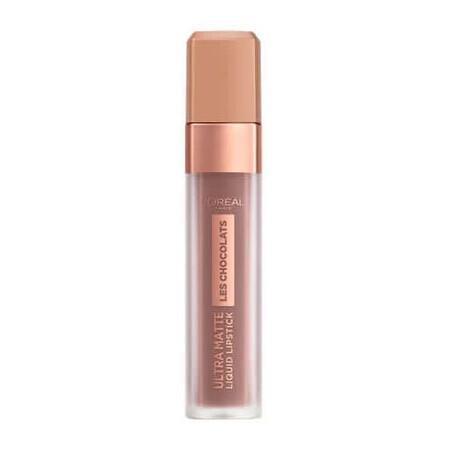 Ruj de buze rezistent, Loreal Ultra Matte Les Chocolats 856 70% Yum