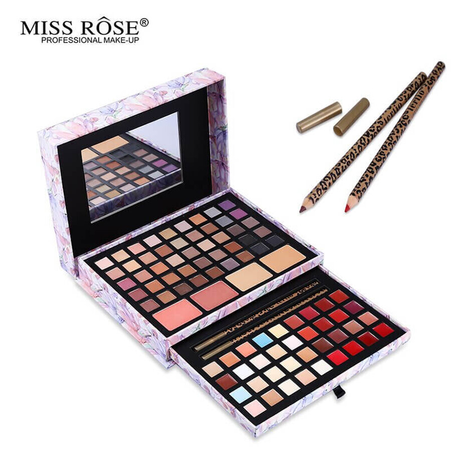 Miss Rose Deluxe Portfolio Professionelles Makeup-Kit