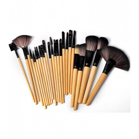 Set 24 Fraulein Makeup Pinsel + Aufbewahrungstasche