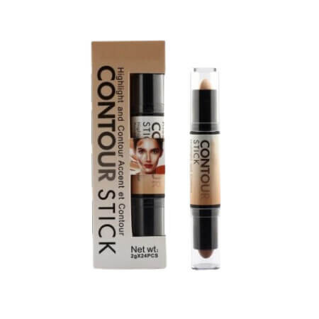 Kiss Beauty Contour Stick, Highlight & Contour Accent, Nuanta B