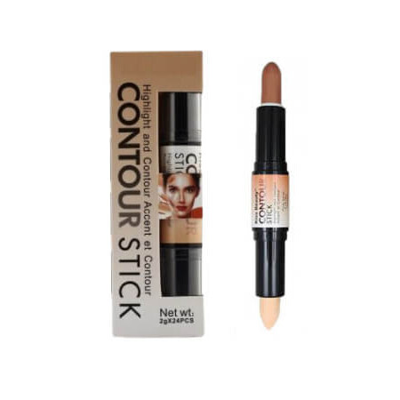 Kiss Beauty Contour Stick, Highlight & Contour Accent, Nuanta A