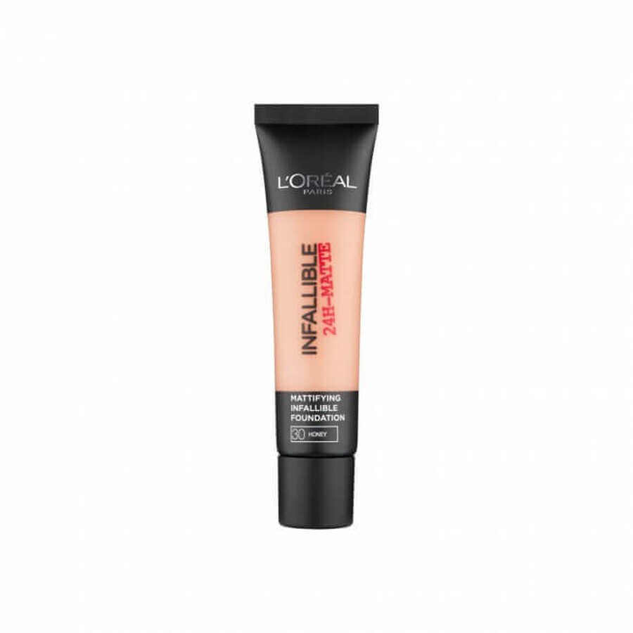 Fond de ten Loreal Infallible 24h Mattifying, Nuanta 30 Honey