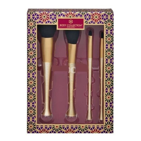 4er-Set Schminkpinsel Body Collection Brushes