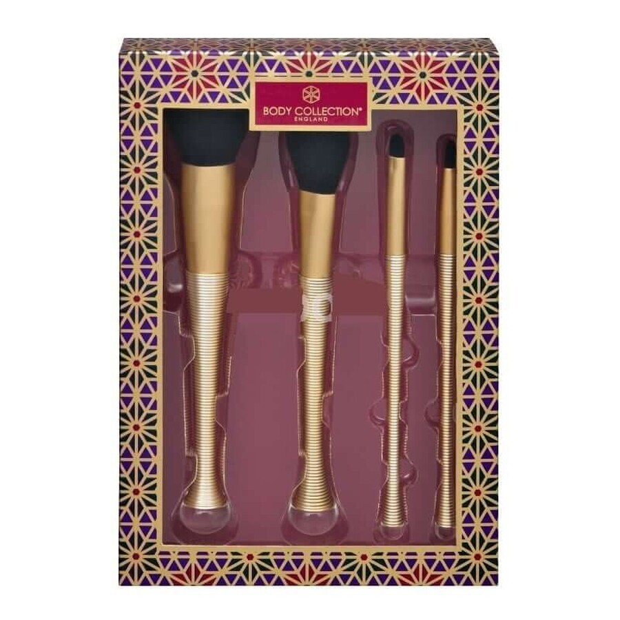 4er-Set Schminkpinsel Body Collection Brushes