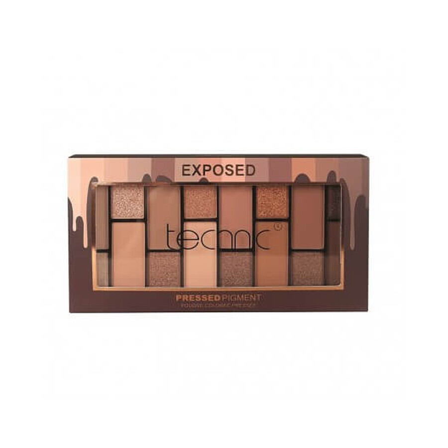 Technic Exposed Eyeshadow Palette, 16 Farben