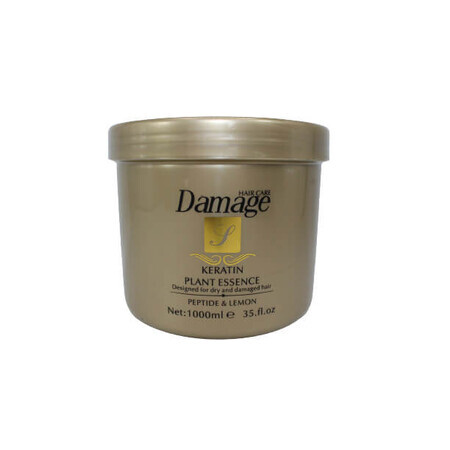 Masca de par Damage Hair Care Keratin Plant Essence, Peptide & Lemon