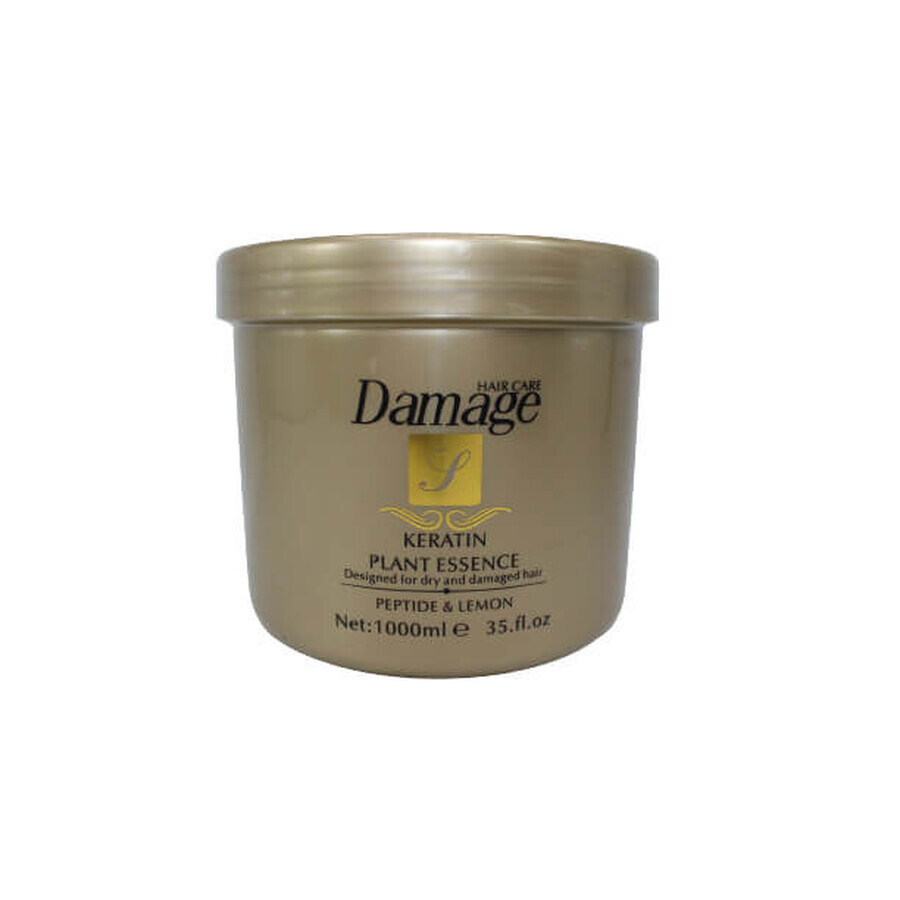 Masca de par Damage Hair Care Keratin Plant Essence, Peptide & Lemon