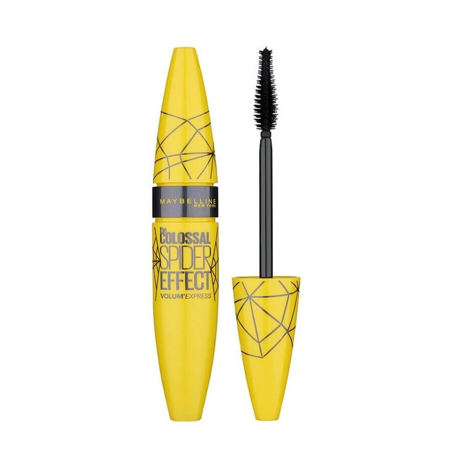 Maybelline Wimperntusche The Colossal Spider Effect Volum' Expres, Schwarz