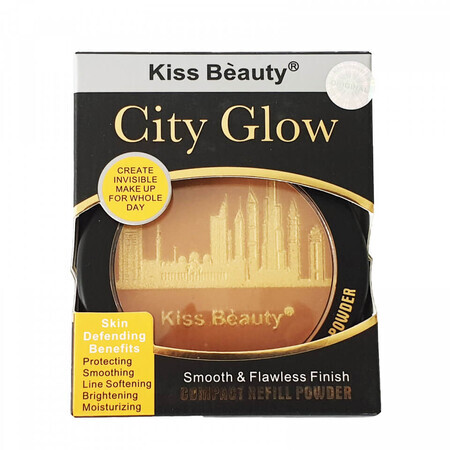 Kiss Beauty City Glow, glad en onberispelijk, 03