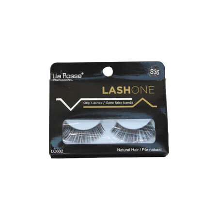 Falsche Wimpern aus Naturhaar, Lila Rossa, LashOne, S36