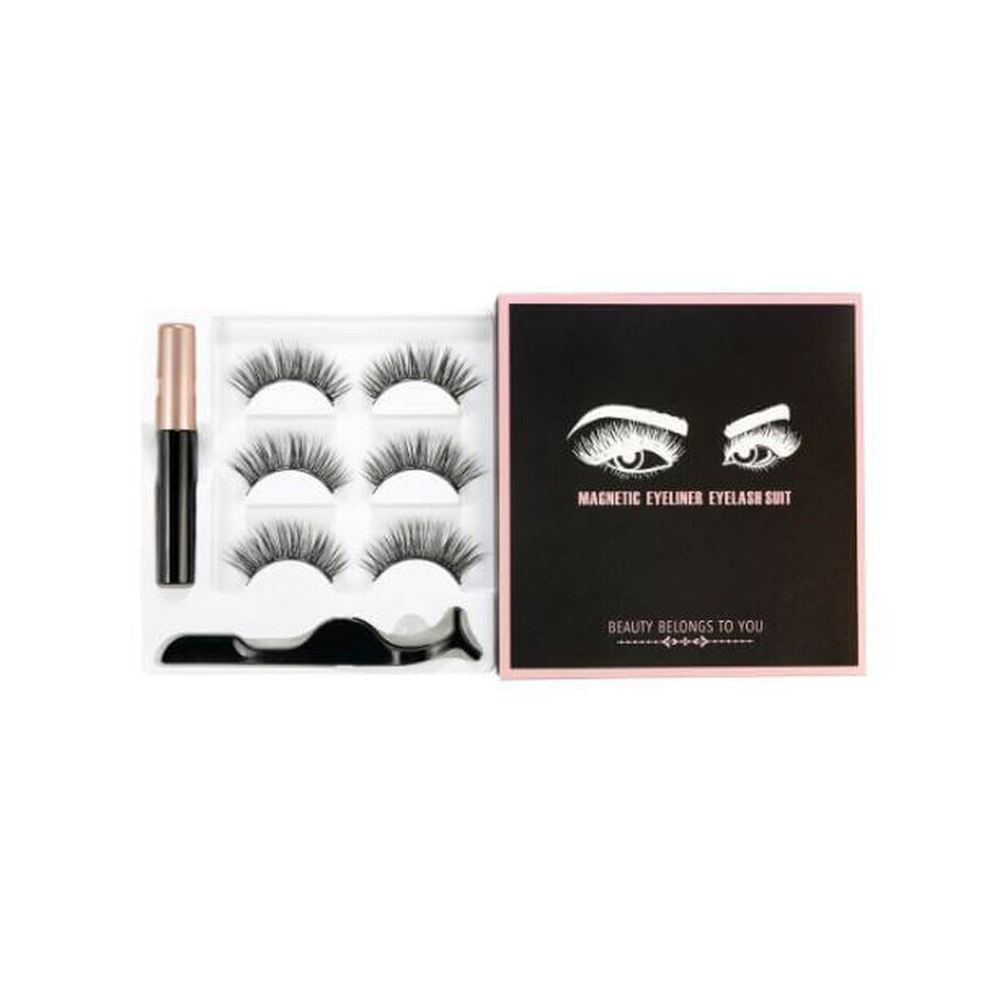 Magnetic Lashes Set, Beauty Belongs To You, Falsche Wimpern mit Magnetverschluss, Nr 11