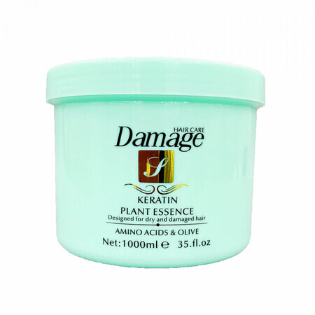 Masca de par, Damage Hair Care, Keratin Plant Essence, Amino Acids & Olive, 1000ml