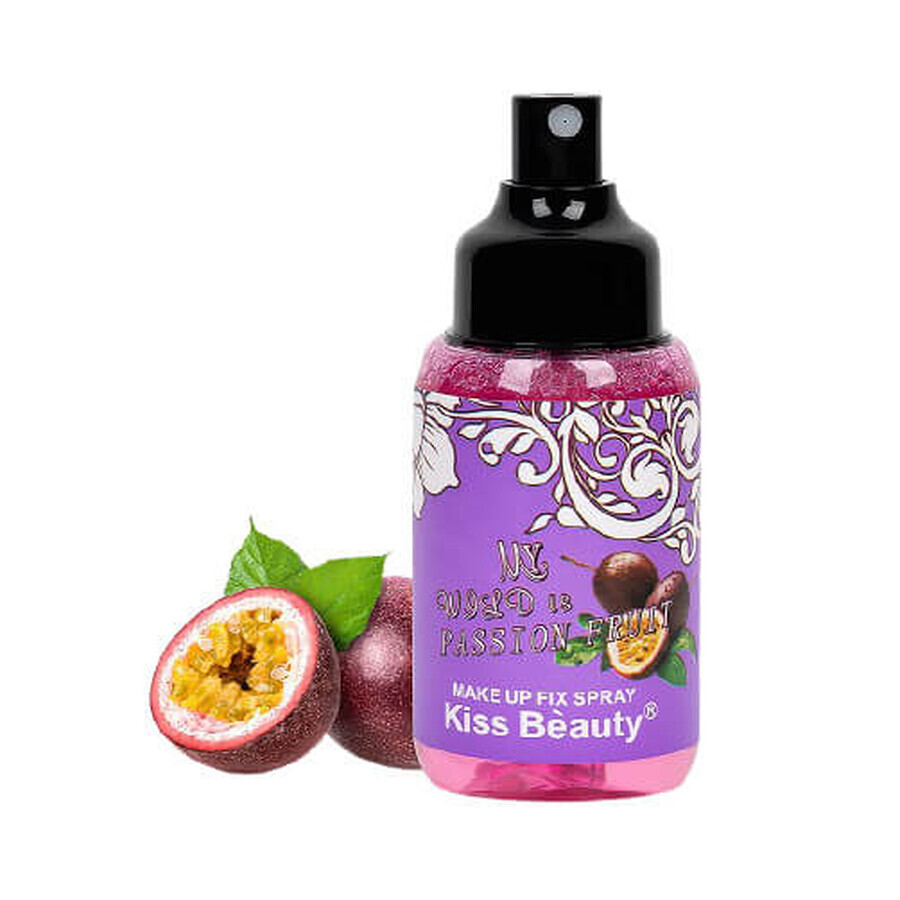 Makeup Fix Spray, Kiss Beauty, Makeup Fix Spray, Passionsfrucht, 115 ml