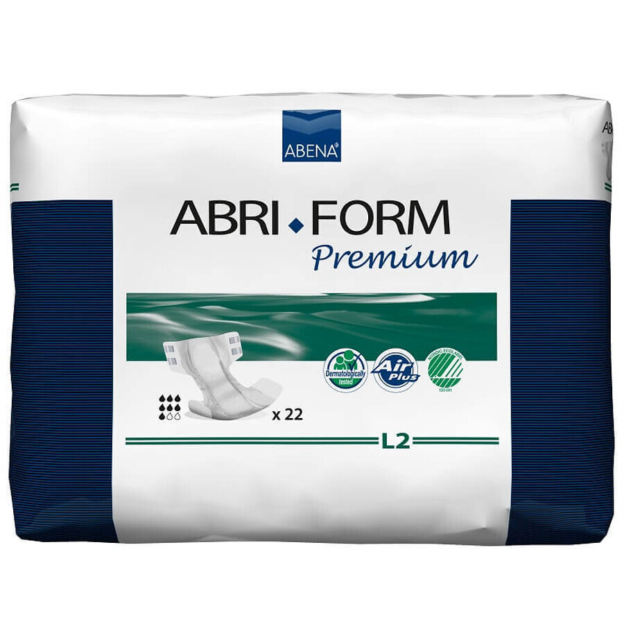 Scutece pentru incontinenta adulti Abri Form L2 Premium, 22 buc, Abena