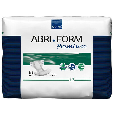 Scutece pentru incontinenta adulti Abri Form L3 Premium, 20 buc, Abena