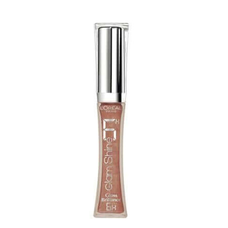 Luciu de buze / gloss buze Loreal Glam Shine, Nuanta 303 Everlasting beige