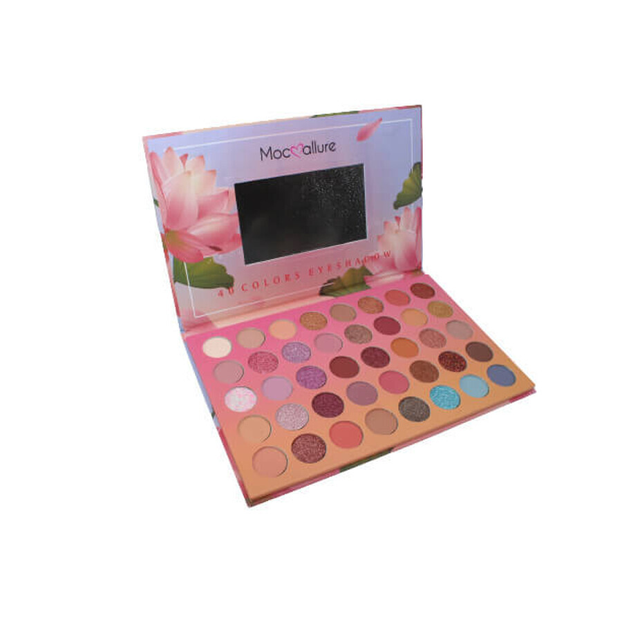 Schminkset Lidschatten-Palette, Lotus, Mocallure, 40 Farben