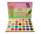 Via Letvass Augen-Make-up-Set mit Lidschatten-Palette, 35 Farben