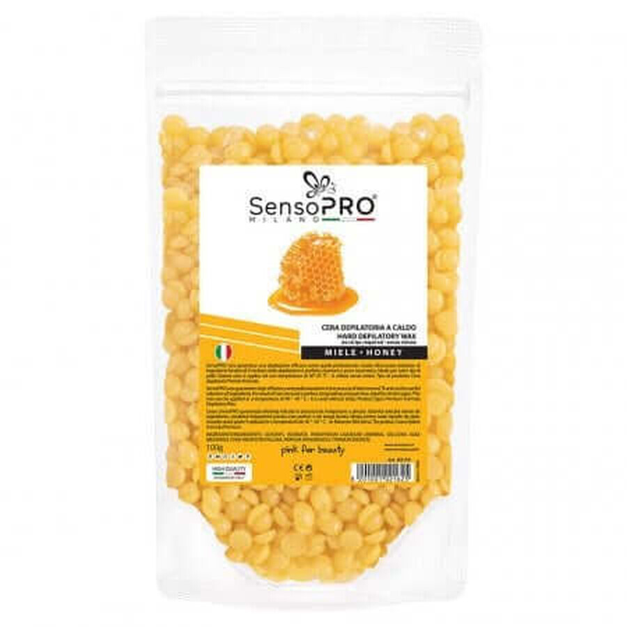 Ceara epilat elastica granule, SensoPro, Miere, 100 g