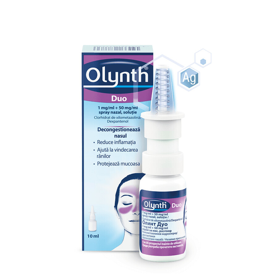 Olynth Duo, 1 mg/ml+50 mg/ml Nasenspray, Lösung, 10 ml, Johnson & Johnson