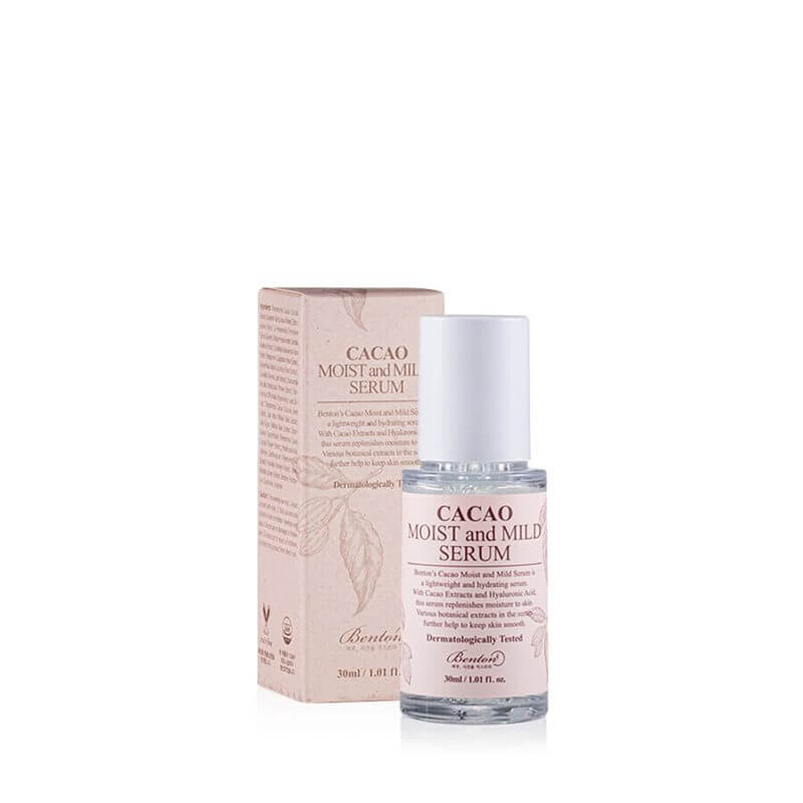 Serum hidratant cu extract de cacao, 30 ml, Benton