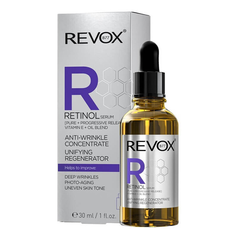 Serum pentru fata cu Retinol, 30 ml, Revox