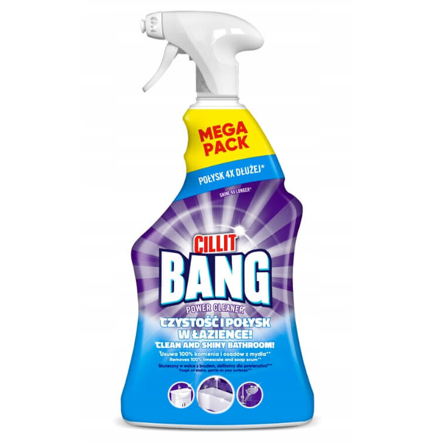 Cillit Bang Bang Power Cleaner Sauber und glänzend im Bad, 900 ml