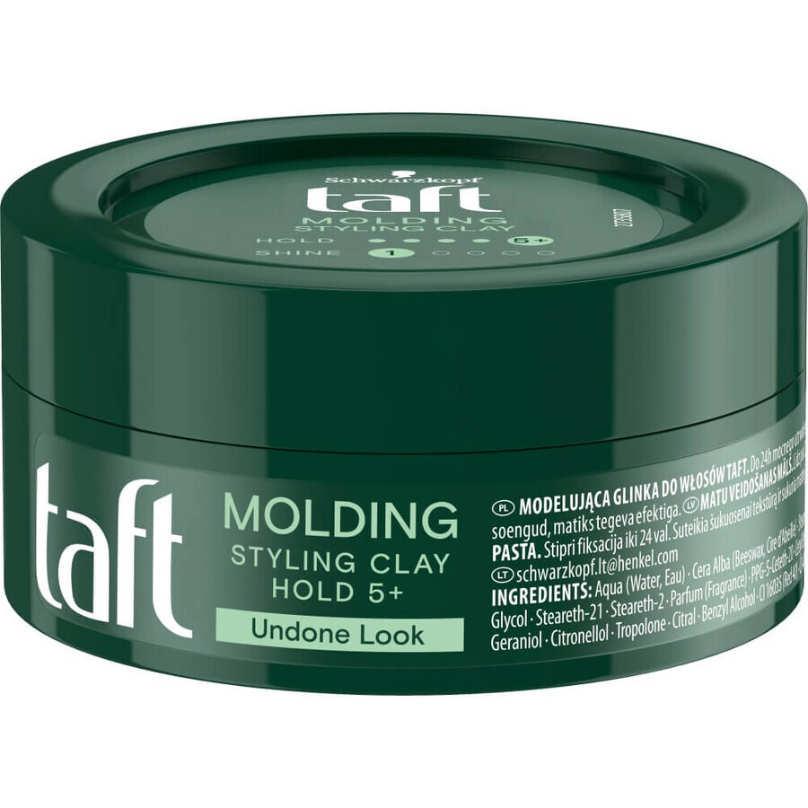 Argile remodelante avec cire de Taft, 75ml