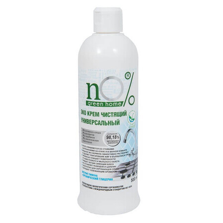 nO% Green Home Universal-Reinigungscreme Zitrone + Glycerin, 500ml