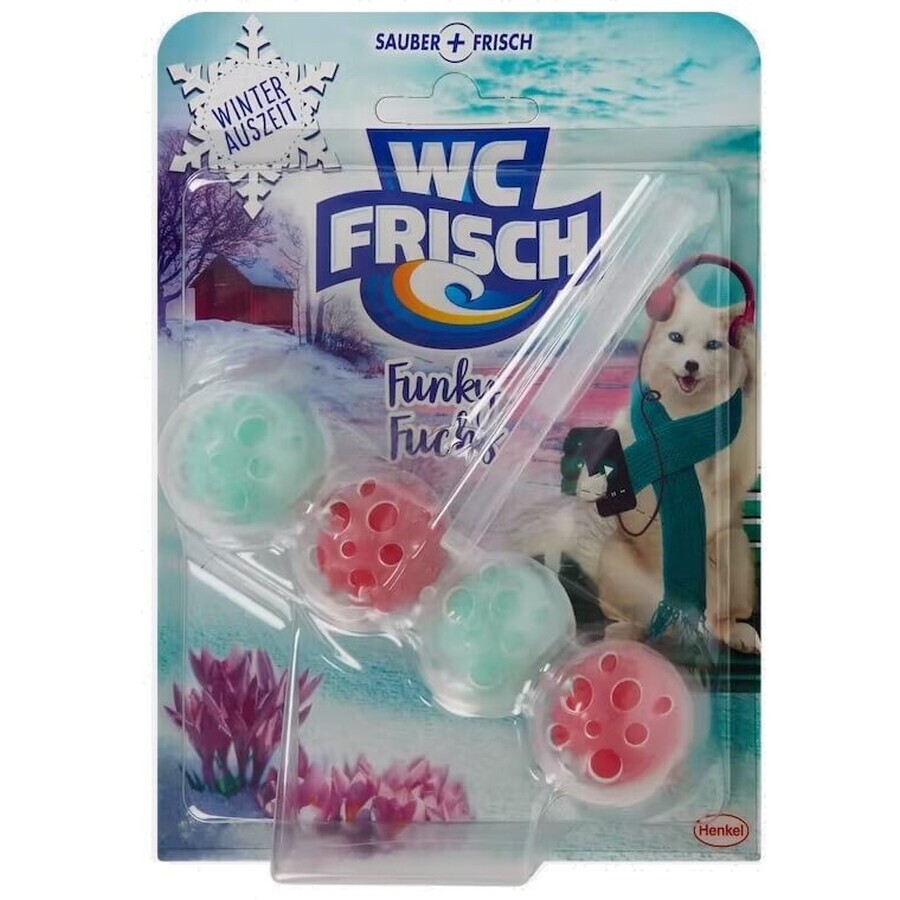 Toilette Frisch, Funky Fuchs, Toilettenaufhängung, 50g