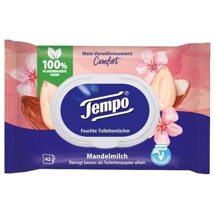 Tempo, feuchtes Toilettenpapier, 42 Stück