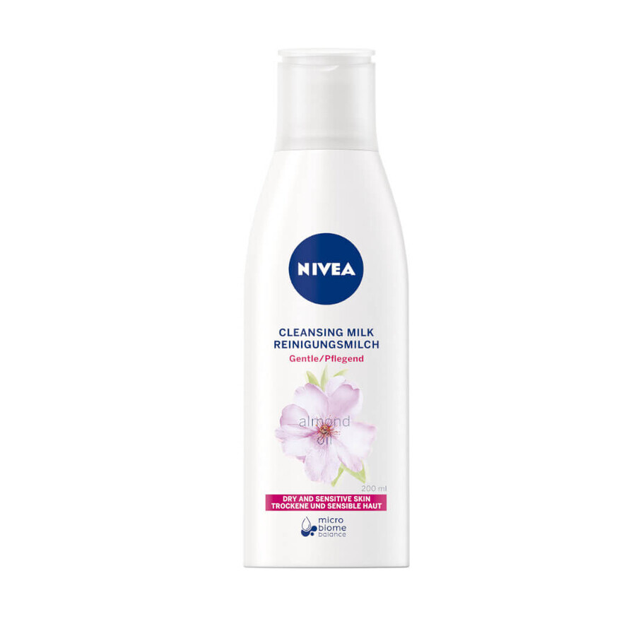 Nivea Sanfte Reinigungsmilch für trockene und empfindliche Haut, 200ml