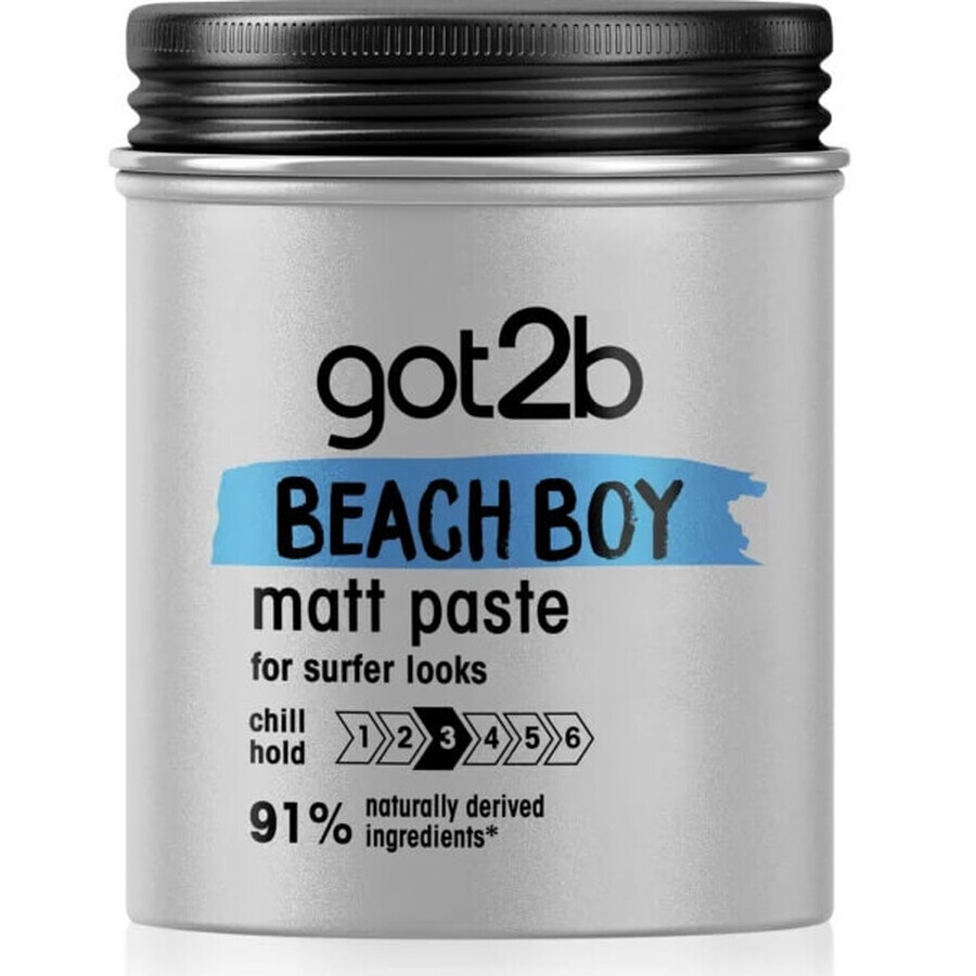 Got2B Beach Boy Beach Boy Surfer Look Matt Wachs Paste 100ml