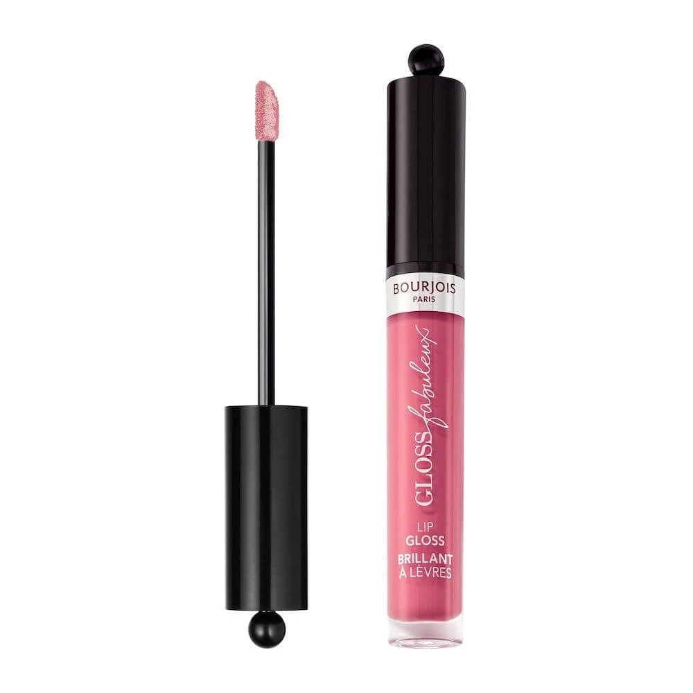 Bourjois Fabuleux Gloss 007 Stehende Rose vation feuchtigkeitsspendender Lipgloss, 3.5ml