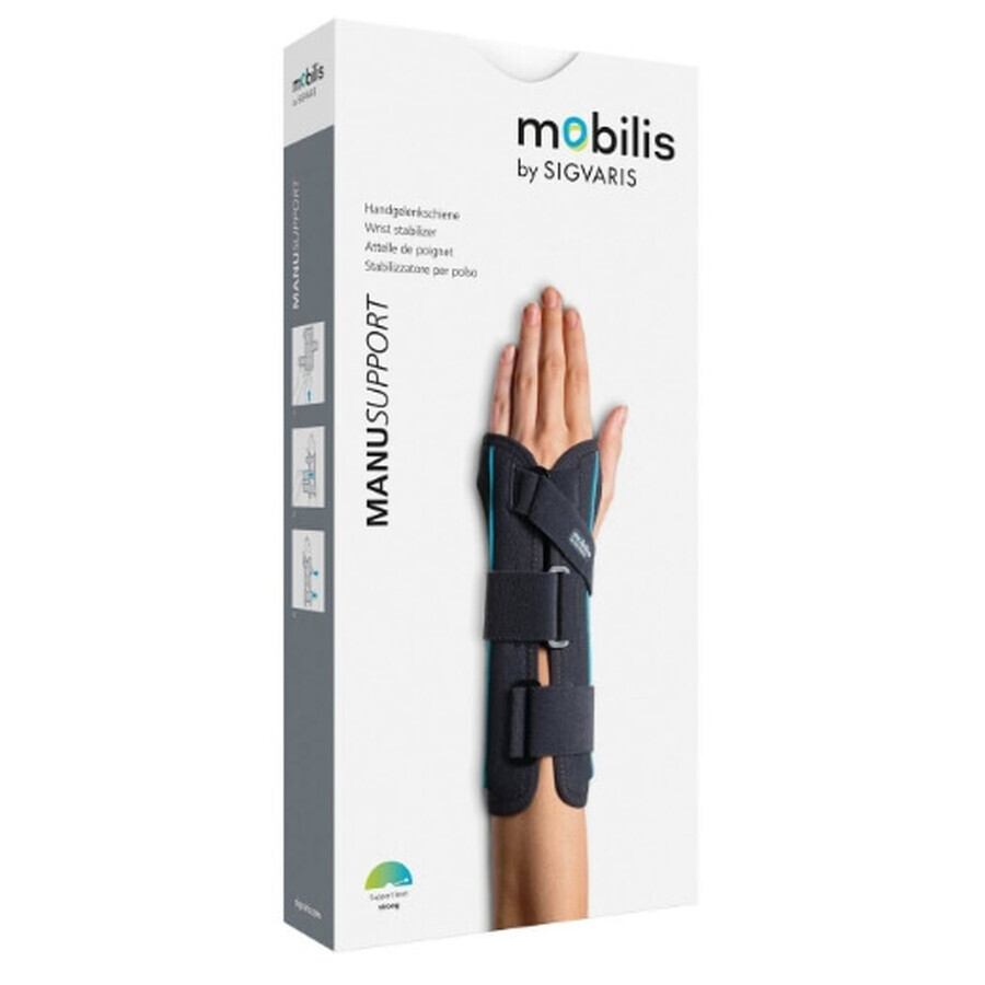 Mobilis Manu Active, Handgelenkstabilisator, Größe XS, links, 1 Stück