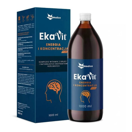 Ekavit Energie und Konzentration Plus, 1000 ml