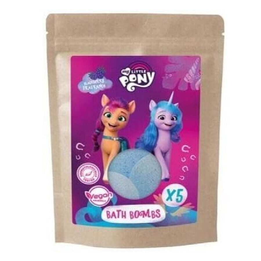 My Little Pony, Glitzerkugeln, Jeyna, Himbeere, 5 x 50g