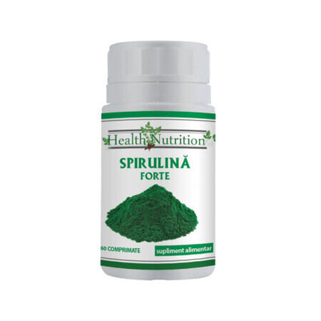 Spirulina Extract 500mg, 60 tablete, Health Nutrition