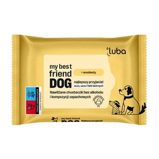 Luba my best friend DOG Șervețele umede pentru îngrijirea zonelor sensibile, 25 bucăți