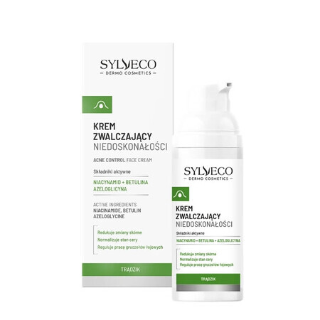 Sylveco Dermo Acne Cream Blemish Fighters, 50 ml