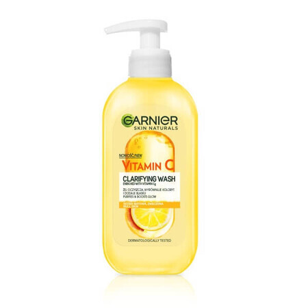 Garnier Skin Naturals Vitamin C el cleanser mit Vitamin C und Zitronenextrakt, 200ml