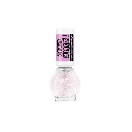 Esmalte de uñas Miss Sporty Crazy Crazy Glitter 030, 7ml