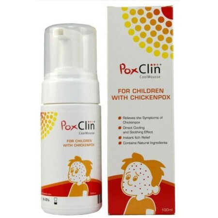 Poxclin Windpocken Schaum, 100 ml, Vitalia