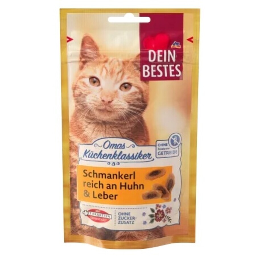 Dein Bestes, Cat treat, chicken with liver, 50 g