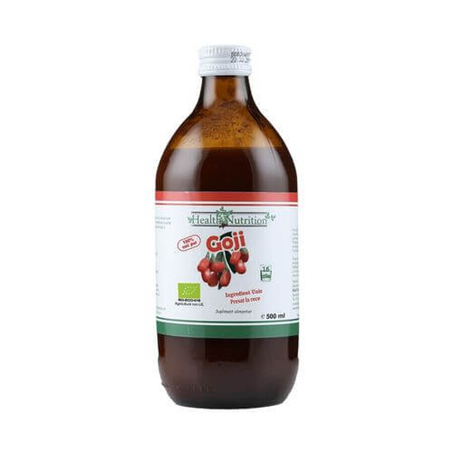 Suc Goji Bio, 500 ml, Health Nutrition